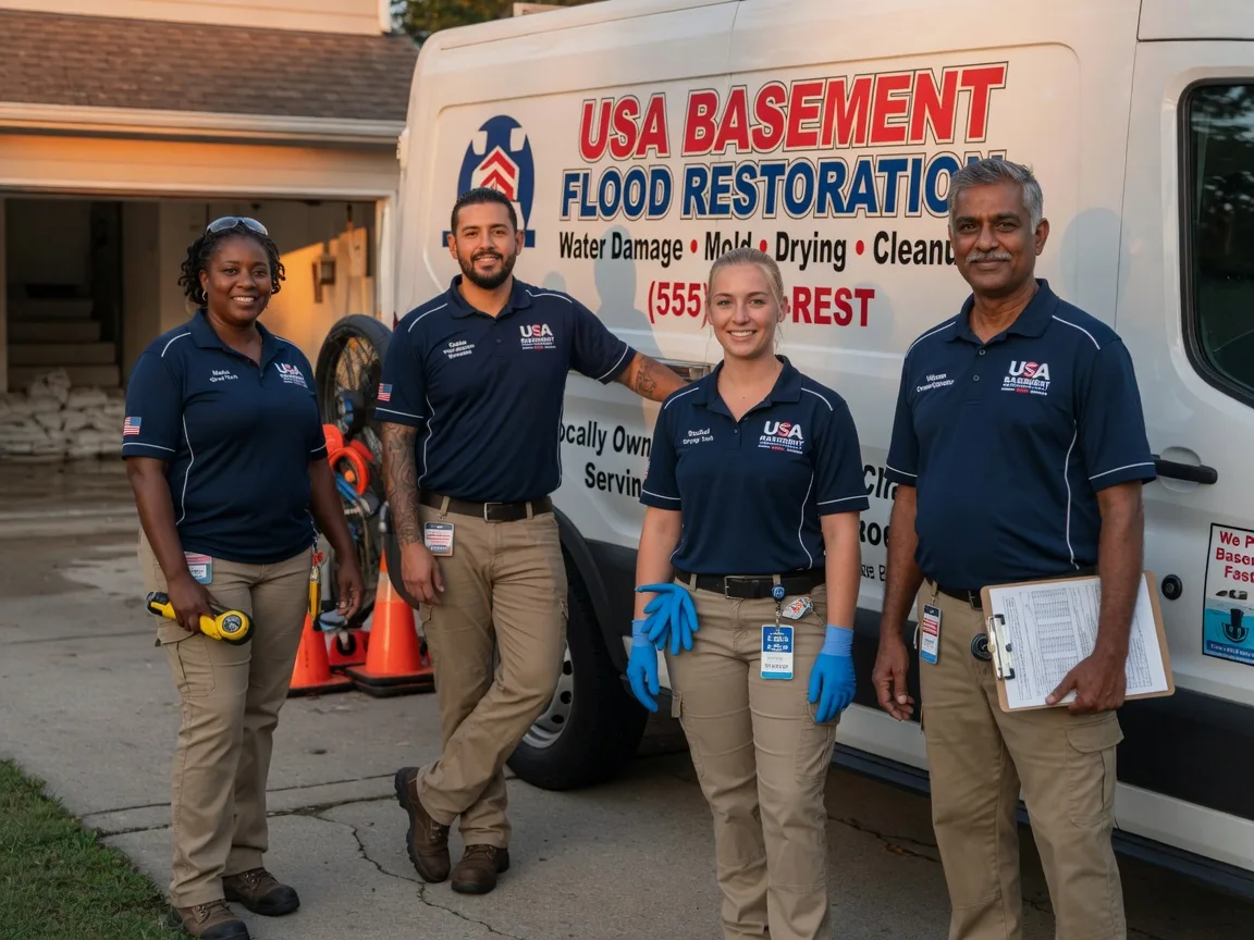 Basement Flood Cleanup company in Crenshaw, MS